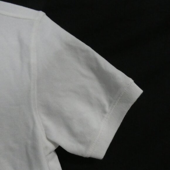 OLD NAVY | large (10-12) regular | Classic White Short Sleeve Polo Shirt - Picture 5 of 12